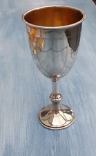  SOLID SILVER WINE GOBLET  CUP