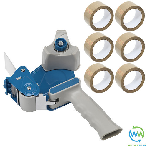 Tape gun rolls buff brown - tape,