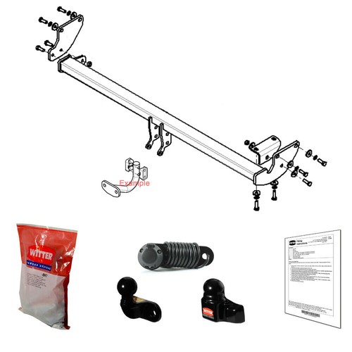 Witter towbar for kia soul - witter,