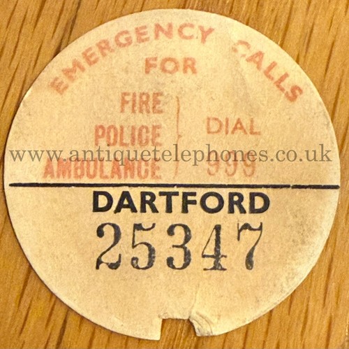Genuine gpo telephone dial - genuine,
