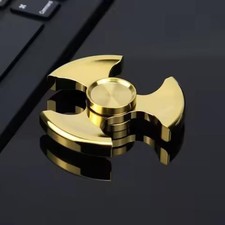 Gold Fidget Tri- Focus Spin