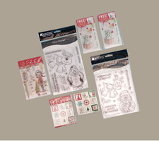 Clear RUBBER STAMPS Cardmaking