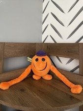 Vintage 1980 Knickerbocker Mr Men & Little Miss - Mr Tickle Plush Soft Toy 