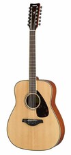 Yamaha FG820-12 12-String Dreadnought Acoustic Guitar Gloss Natural