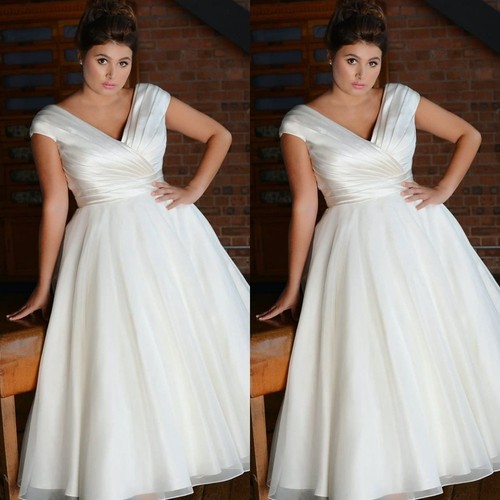 Plus size wedding dresses cap - size,