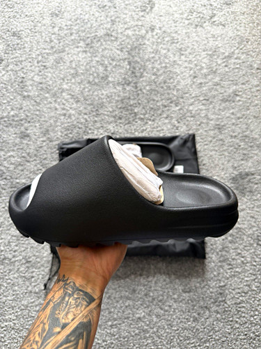 Men black slip - black, slip-on