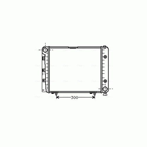 Radiator for mercedes coupe - for,