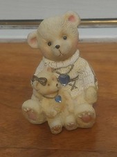 PMS | Birthday Bear September Blue Resin Decorative display Ornament