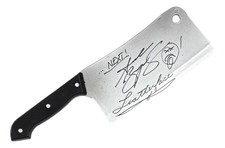 Andrew Bryniarski Signed 12" Toy Butcher Knife Next Leatherface JSA