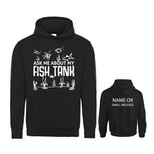 Ask Me About My Fish Tank Hoodie Funny Aquarium Enthusiast Personalised Gift