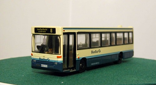 Efe first blue bus plaxton - efe,