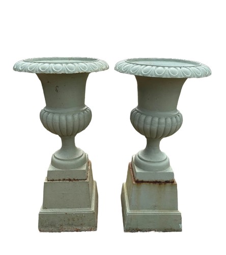 Pair cast iron - iron, garden