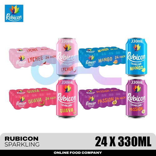 Rubicon sparkling soft drink - rubicon,