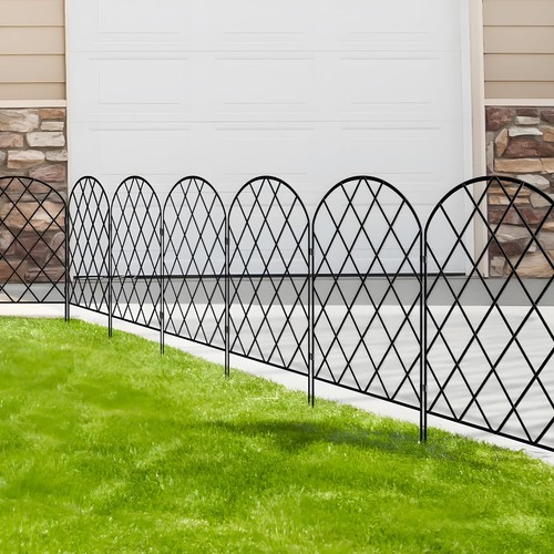 20ft garden fence metal - 10/20ft,