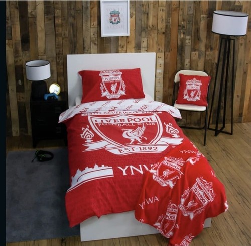 Liverpool tone panel duvet - fc,
