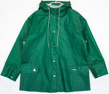 Vintage Rukka Green PVC Rain