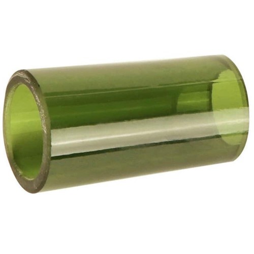Glass bottle neck guitar slide - glass,