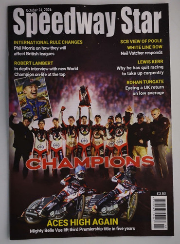 Speedway star magazine 24th - speedway,