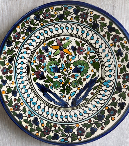 Vintage turkish hand painted - turkish,