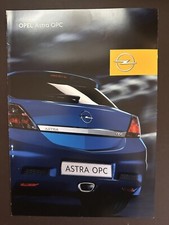 Opel Astra H OPC Brochure Catalogue 2005