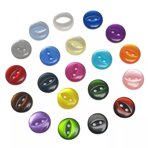 Fish eye buttons - fish,