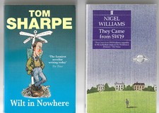 Humour: 2 x WILT IN NOWHERE Tom Sharpe and THEY CAME FROM SW19 Nigel Williams