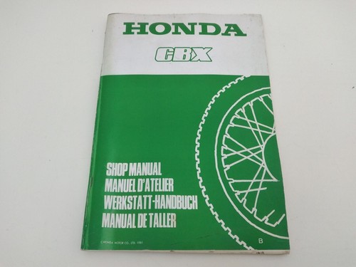 Honda cbx 1000 workshop - cbx,