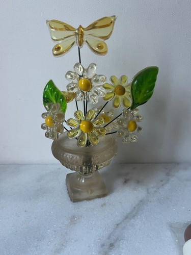Vintage 70s lucite wire - 70s,