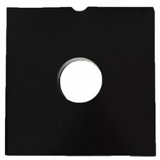 Black vinyl lp record - black,