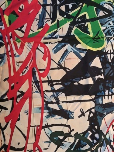 Graffiti street art tapestry - graffiti,