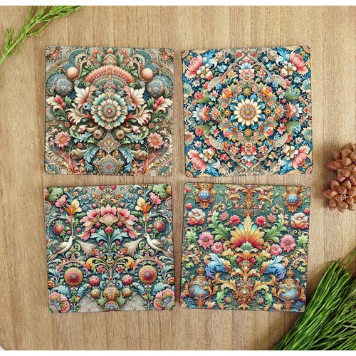 Set colourful victorian - 4,