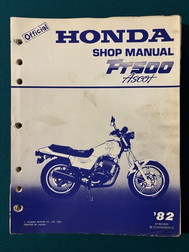 Official honda ft500 ascot - honda,