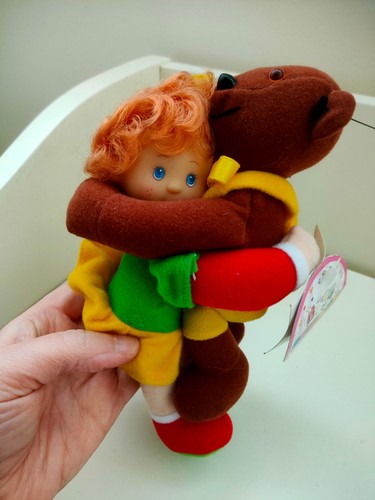 Vintage pair plush cititoy - pair,