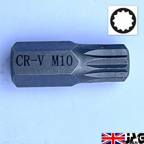 M10 spline points xzn 30mm - 12,