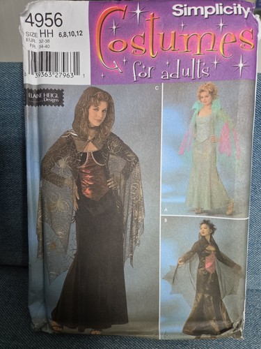 Vtg simplicity 4956 adult - simplicity,