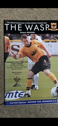 Alloa athletic selkirk - alloa, v