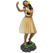 Hawaiian Dashboard Hula Doll -