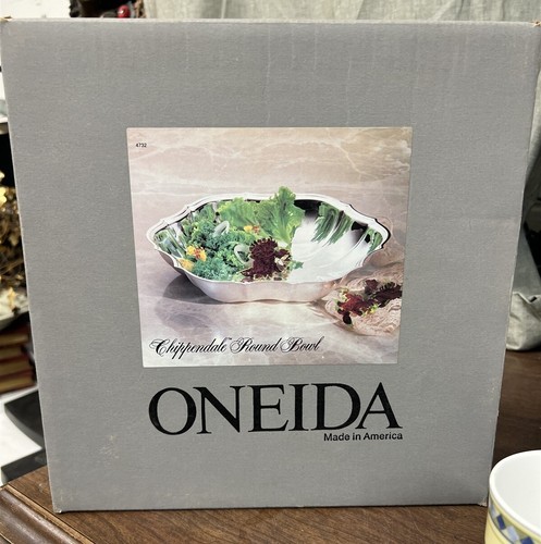Oneida chippendale round bowl - round,
