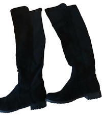 Boots   Faux Suede Lifabric
