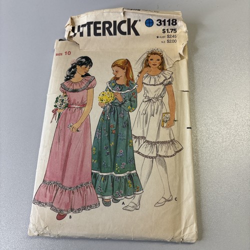 Butterick sewing pattern 3118