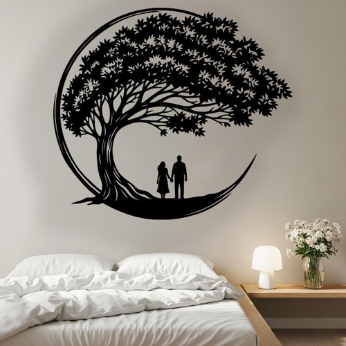 Tree life couple metal - tree, of