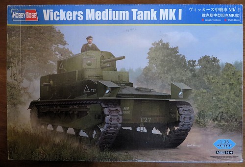 Hobbyboss vickers medium - hobbyboss,