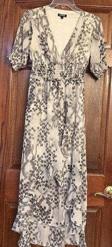 Express snakeskin high low - snakeskin, high-low