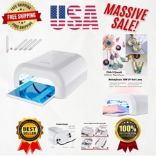 36W Professional Nail Lamp for Fast UV Resin and Gel Polish Curing In White