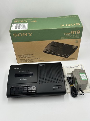 Vintage sony tcm - sony, tcm-919