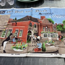Lamont Tea Towel Irish Linen Old Bull & Bush Hampstead