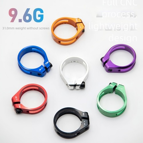 Bike seatpost clamp aluminum - bike,