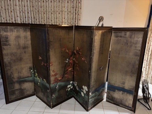 Antique japanese byōbu - antique,