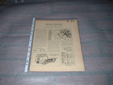 DENNIS CENTAUR MOTOR TRADER SERVICE INFORMATION SHEETS. FREE U.K POST