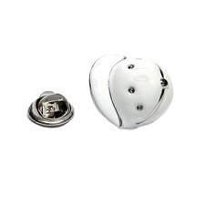 White enamel & metal Polo